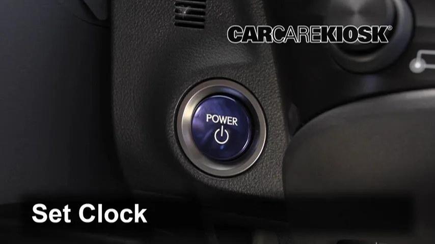 2020 Lexus ES300h Ultra Luxury 2.5L 4 Cyl. Clock Set Clock